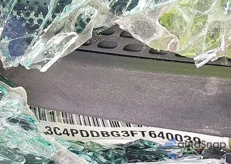 2015 Dodge Journey Sxt из США, поврежденный, VIN 3C4PDDBG3FT640039